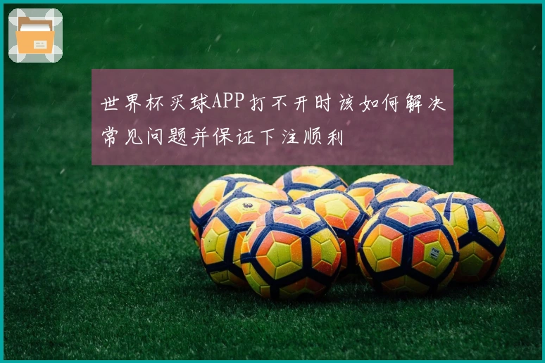 世界杯买球APP打不开时该如何解决常见问题并保证下注顺利